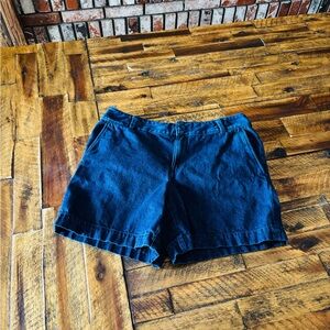 LOFT Dark Blue Jean Shorts